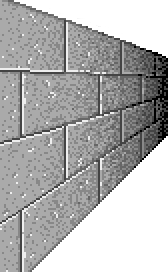 Left wall tile